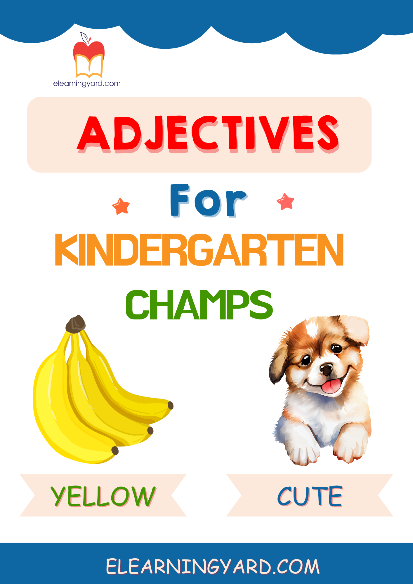 Learn Adjectives for Kindergarten Heroes