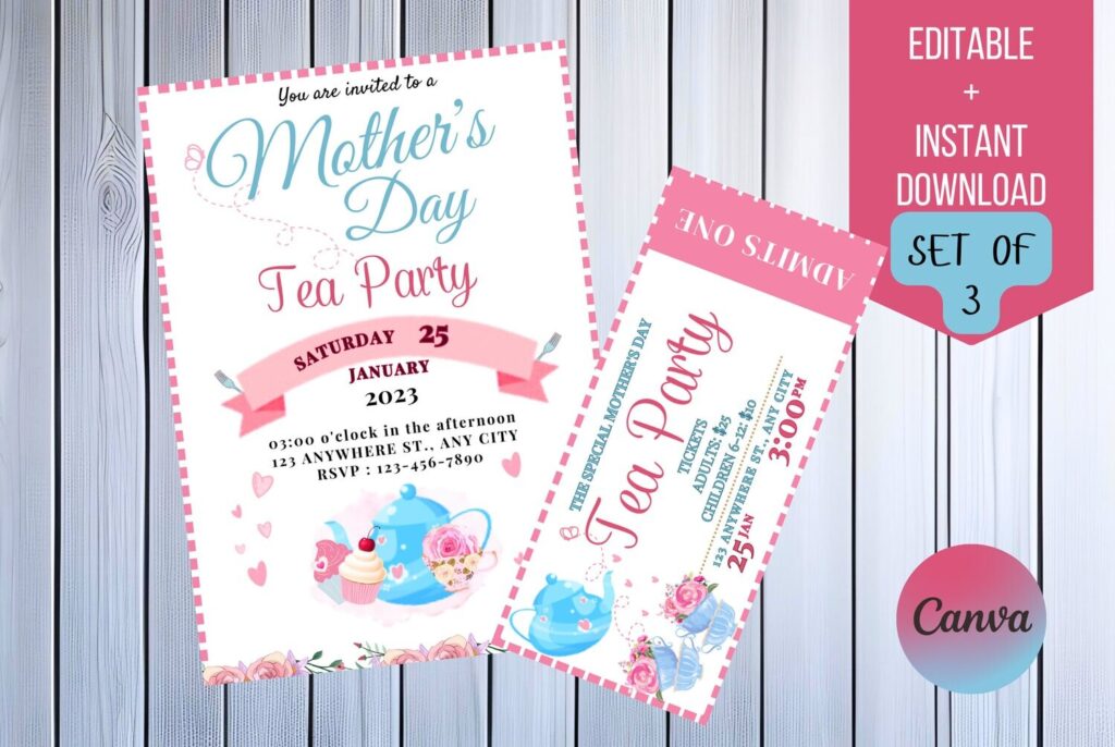 Mother's Day Tea Party Ticket