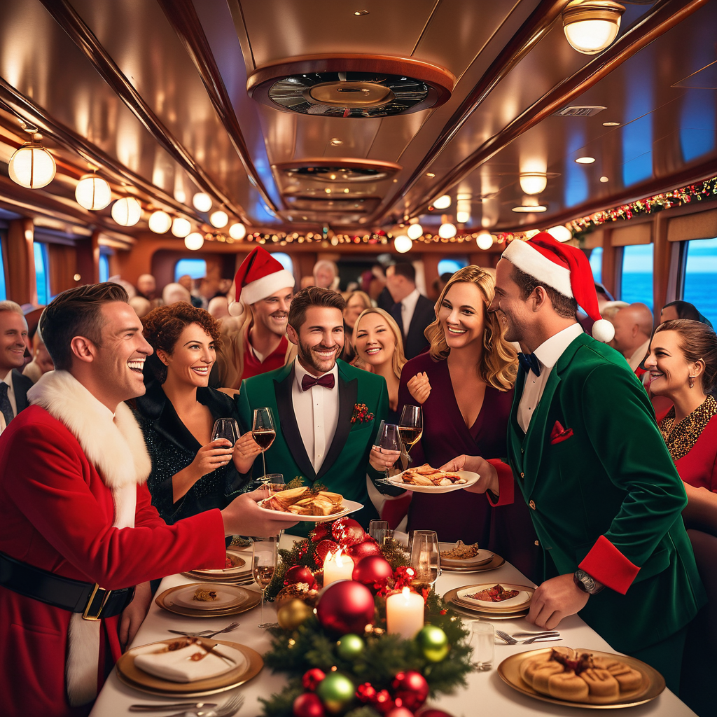 Christmas Cruise Boarding Pass Ticket