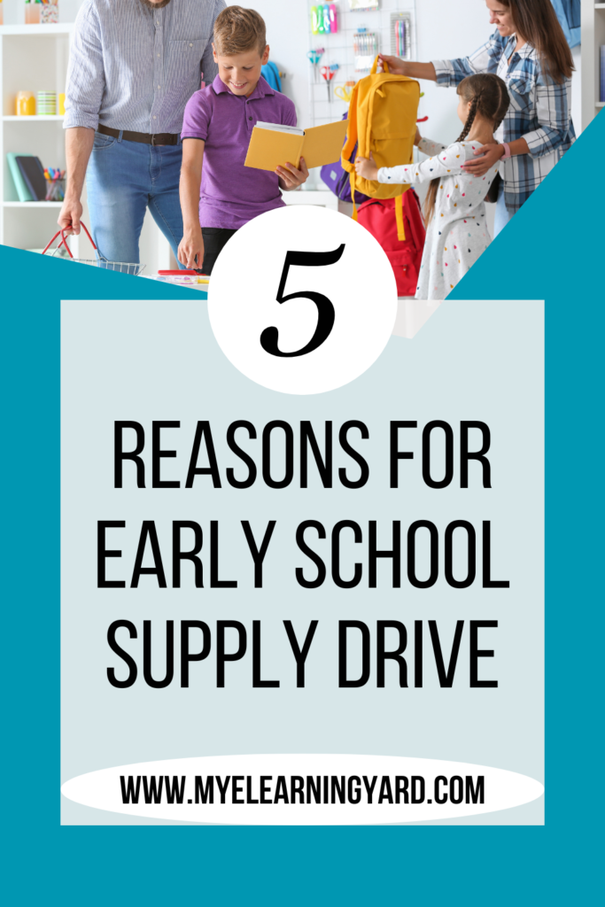 5 Reasons for Early Supply Drive