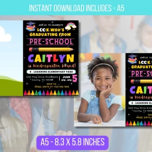 EDITABLE Look Who's Graduating