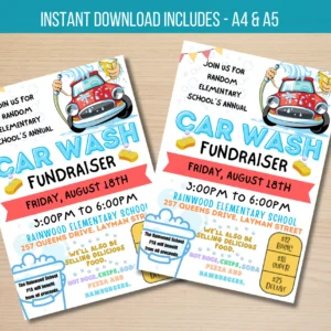 Car Wash Fundraiser