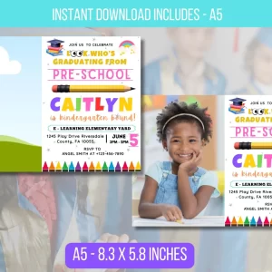 EDITABLE Look Who's Graduating