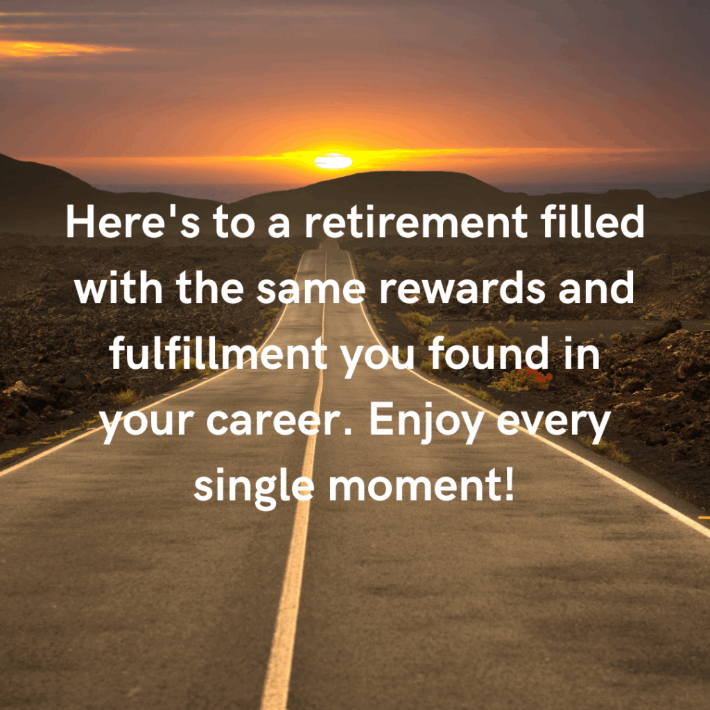 Retirement Greetings