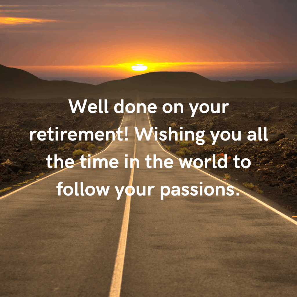 Retirement Greetings