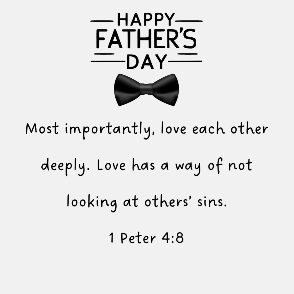 inspirational father's day bible verses