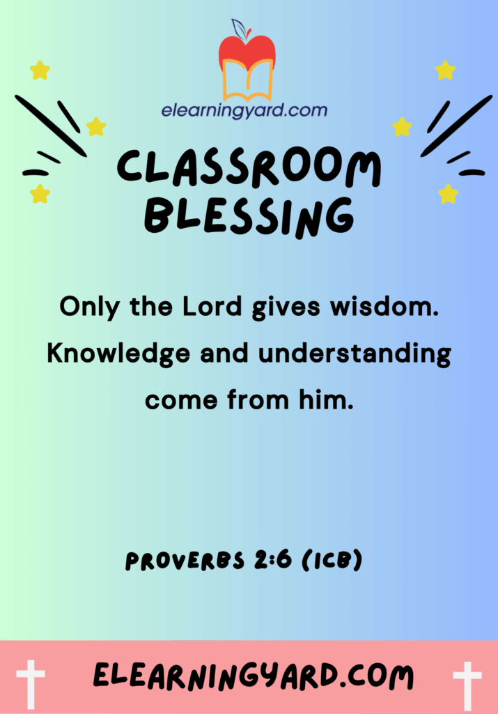 7 School Bible Verse
