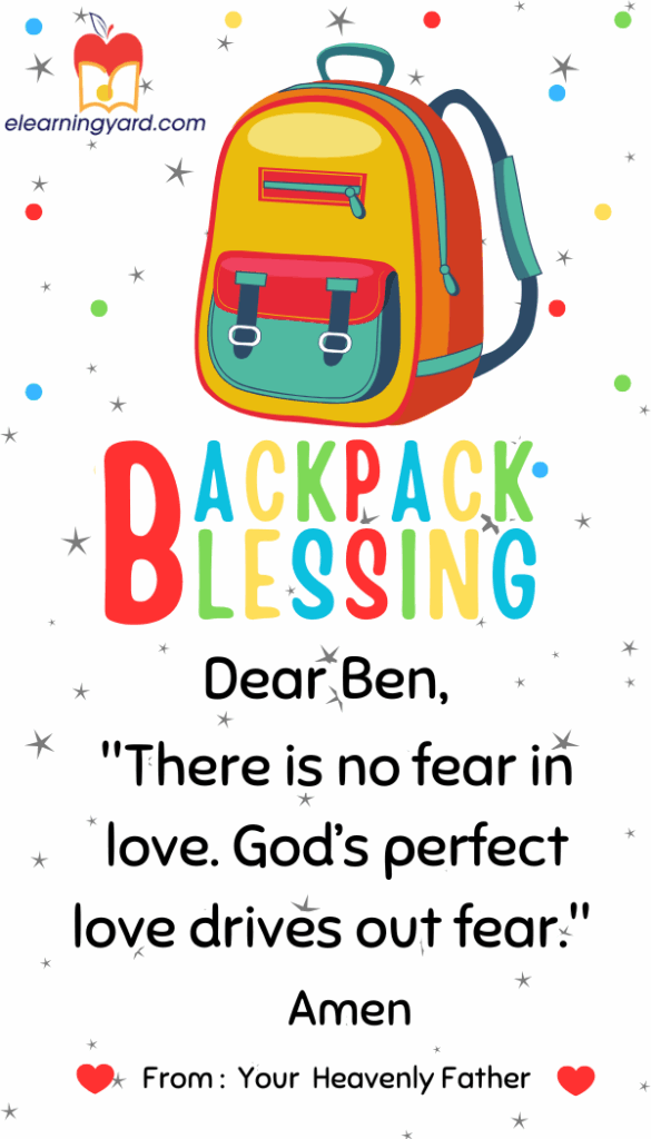 Prayer for your children before school starts