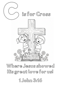 A to Z Bible color Worksheet