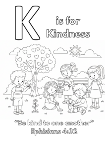 A to Z Bible color Worksheet