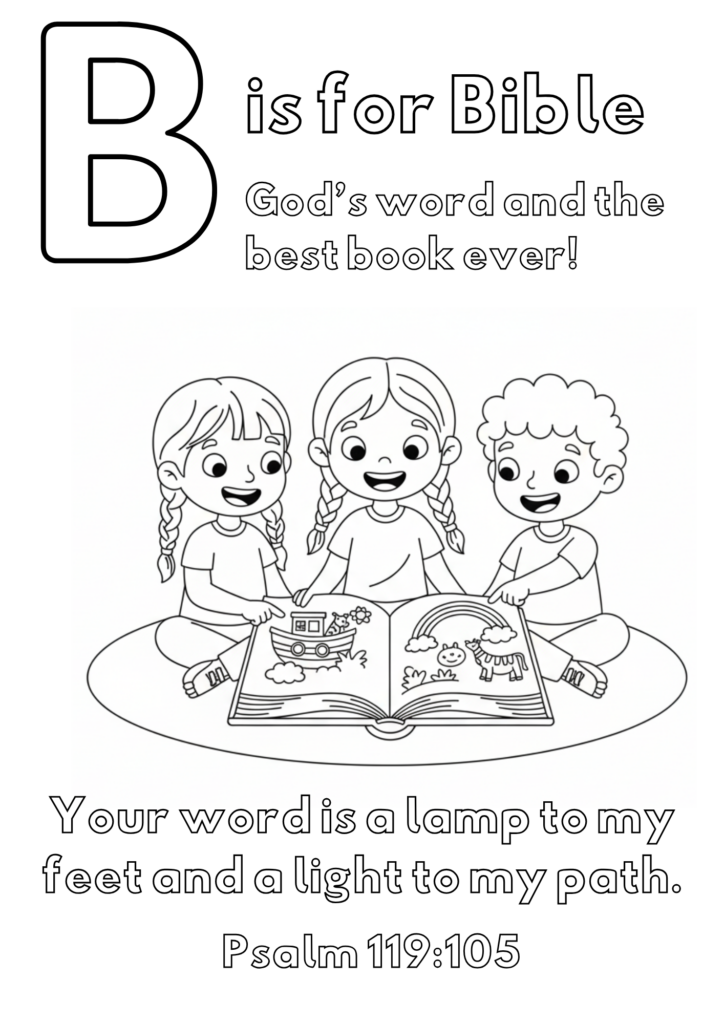 A to Z Bible Journey Worksheet