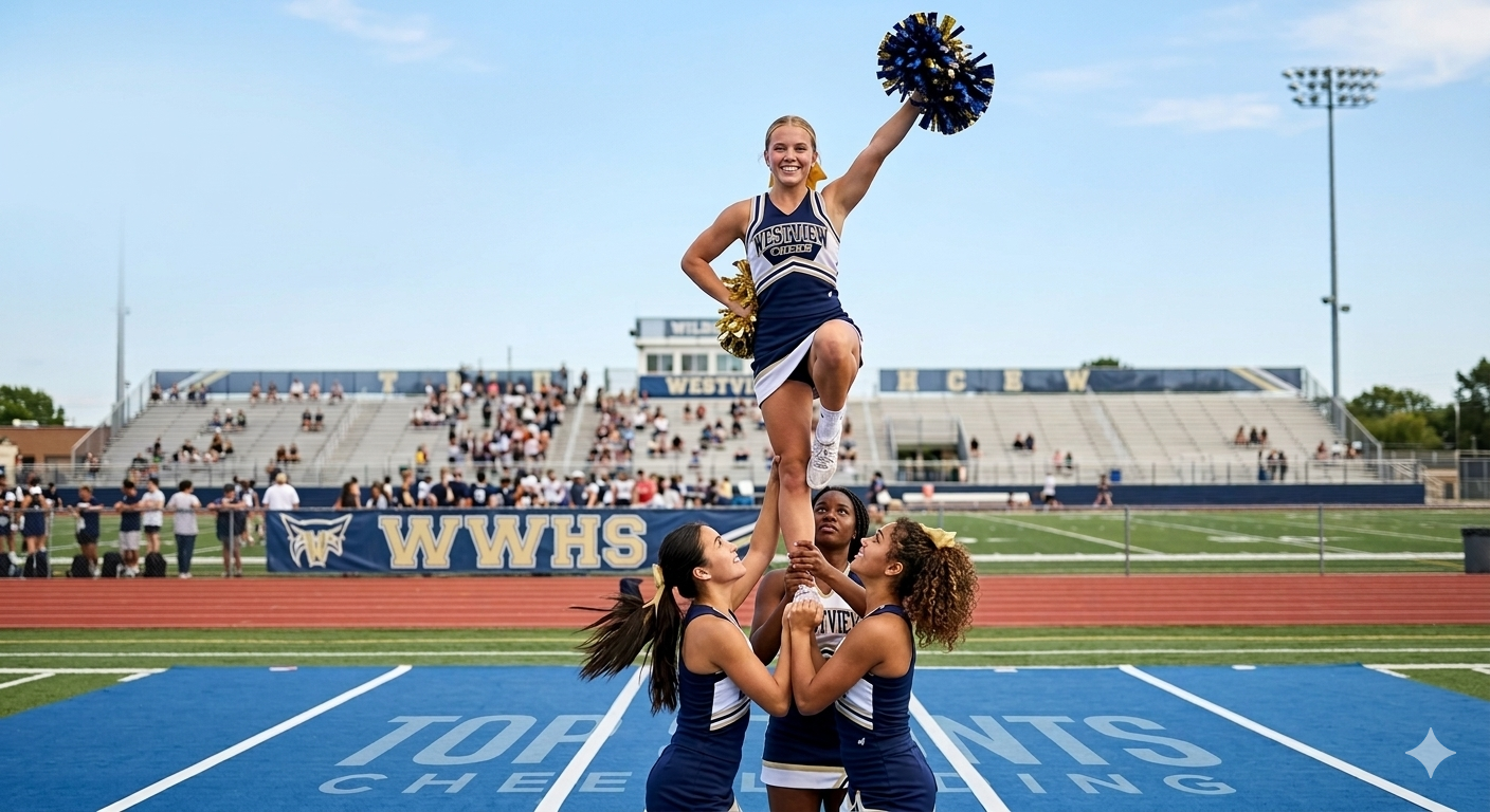 Top Cheer Leading Stunts