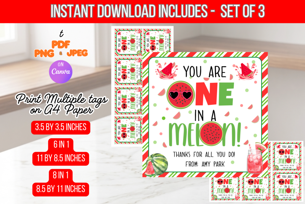 You're one in a melon flyer