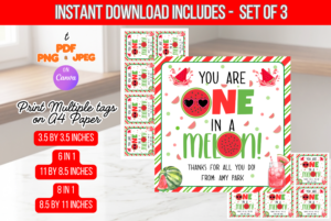 You're one in a melon flyer