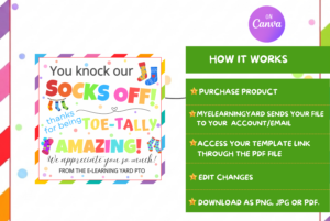 Knock Your Sock Off Flyer Mockup