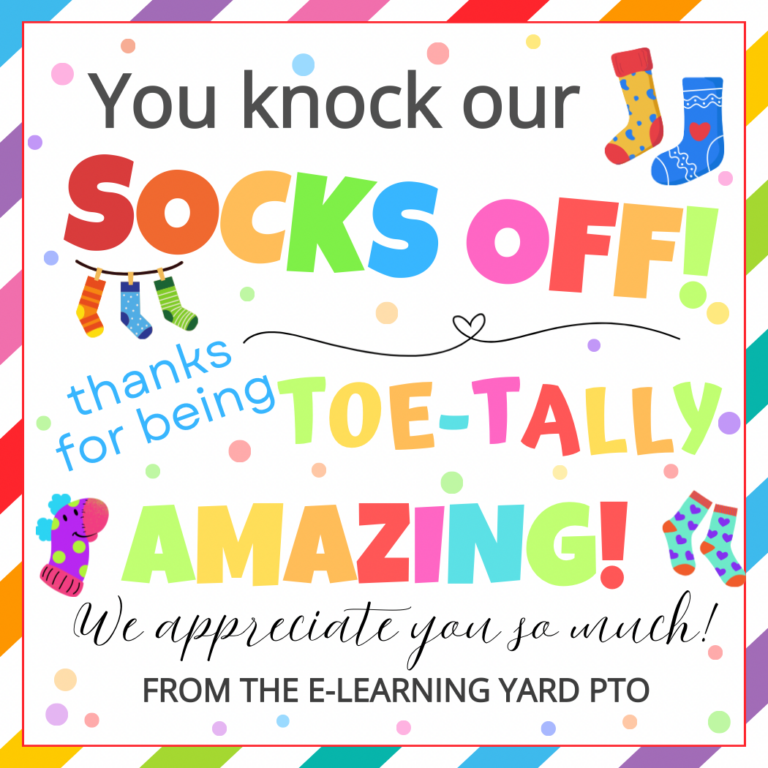 Knock Your Sock Off Flyer Template