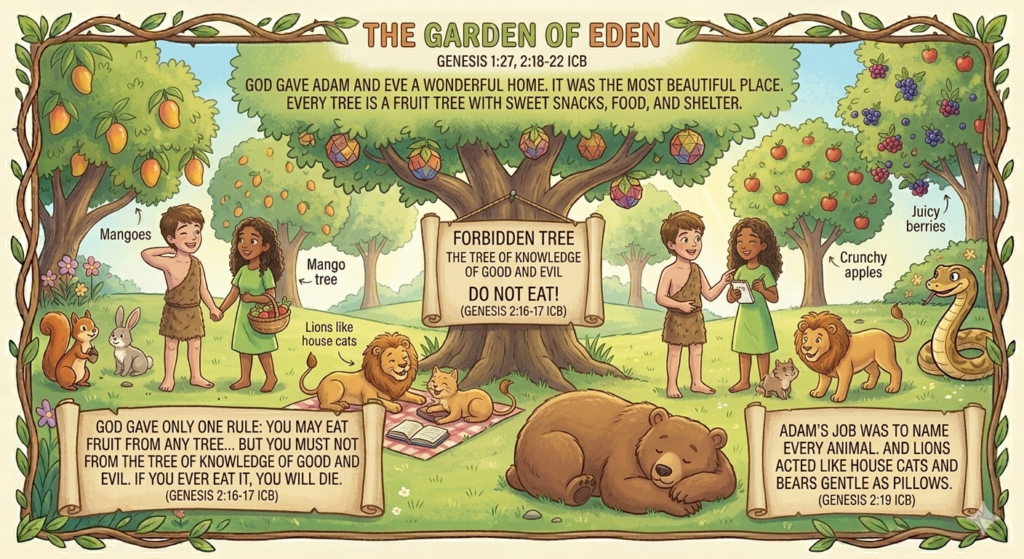 Adam and Eve's home
