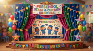 Top Preschool Graduation Invite Flyer Elements