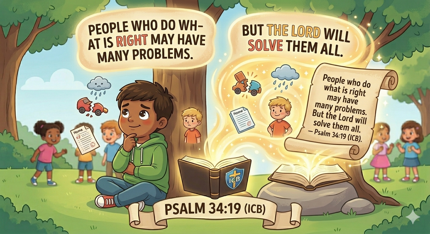 using the bible to solve problems for kids