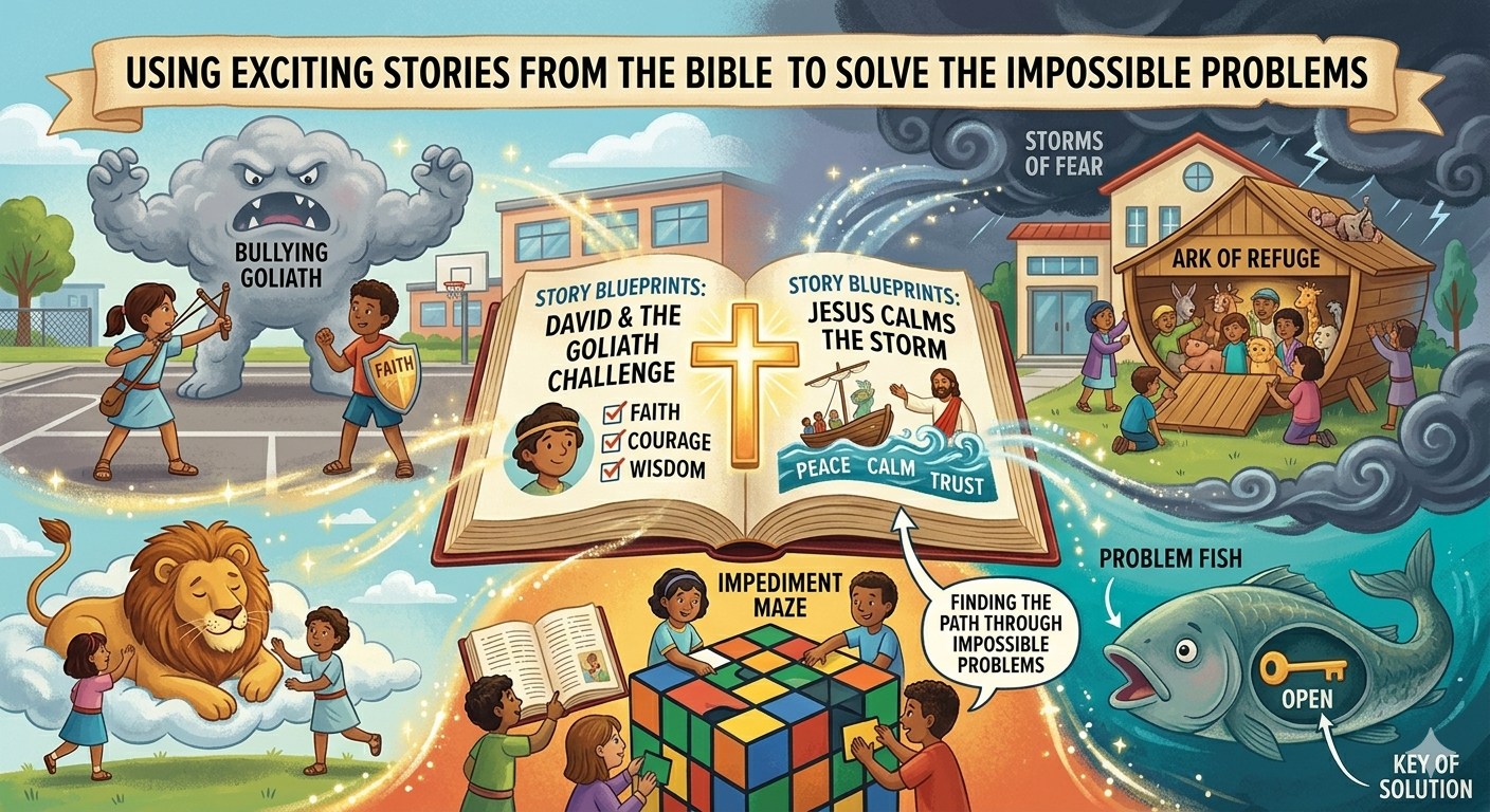 Using Exciting Stories to Solve the Impossible