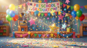 Top Preschool Graduation Invite Flyer Elements