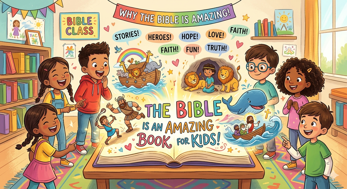 Why the Bible Is an Amazing Book for Kids