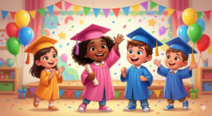 Pre-School Graduation Invite elements