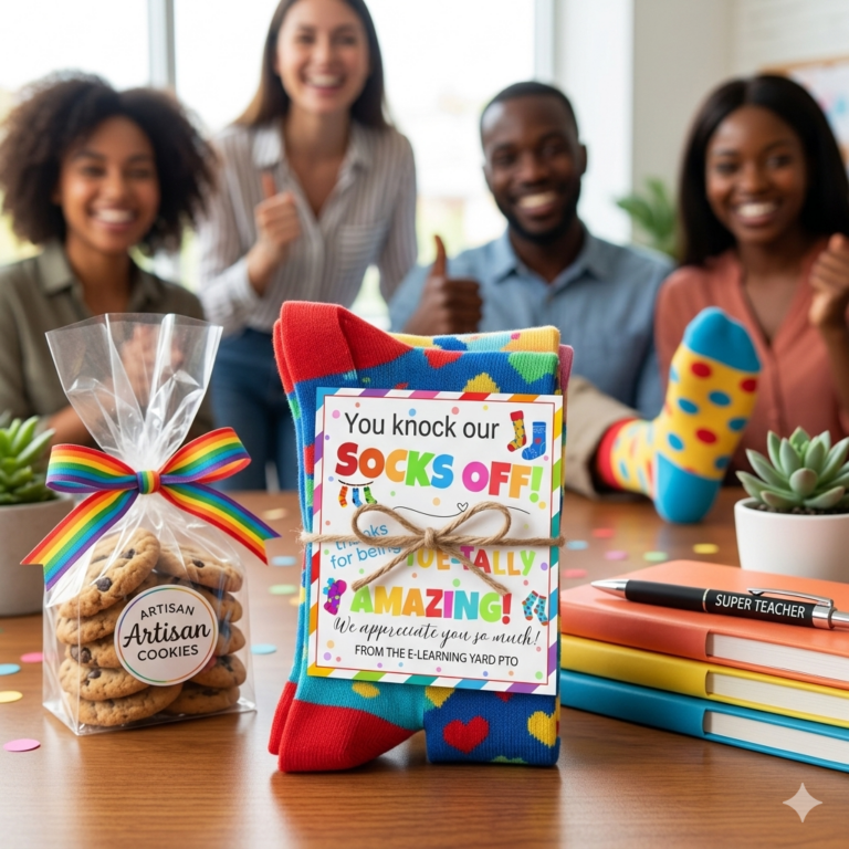 You Knock Our Socks Off Tag Appreciation Ideas