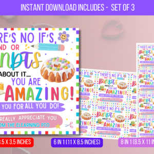 EDITABLE There's No ifs Ands Or Bundts