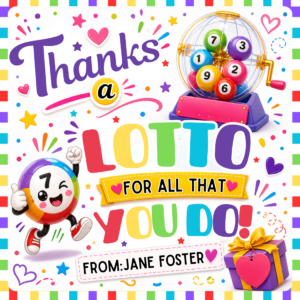 Thanks a Lotto Tag