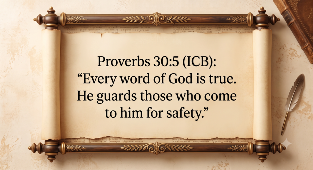 Proverbs 30:5