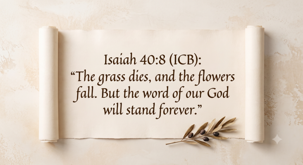 Isaiah 40:8