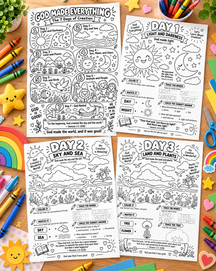 Colouring Worksheet