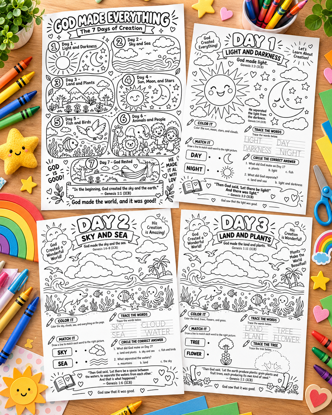 Colouring Worksheet