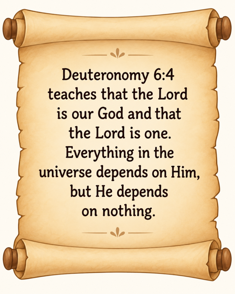 The Lord is One